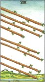 Tarot Meanings - Eight of Wands
