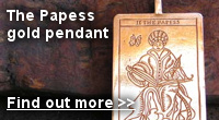 Gold Papess Pendant