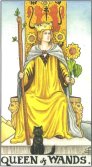 Tarot Meanings - Queen of Wands