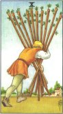 Tarot Meanings - Ten of Wands